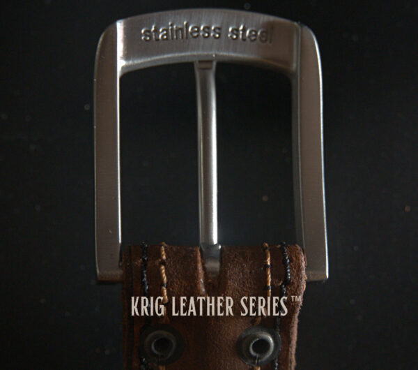 ⁦KRIG ASHWOOD™ LEATHER BELT - חגורת עור⁩ – תמונה ⁦5⁩