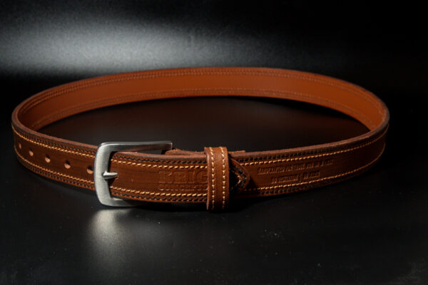 ⁦KRIG ASHWOOD™ LEATHER BELT - חגורת עור⁩ – תמונה ⁦3⁩